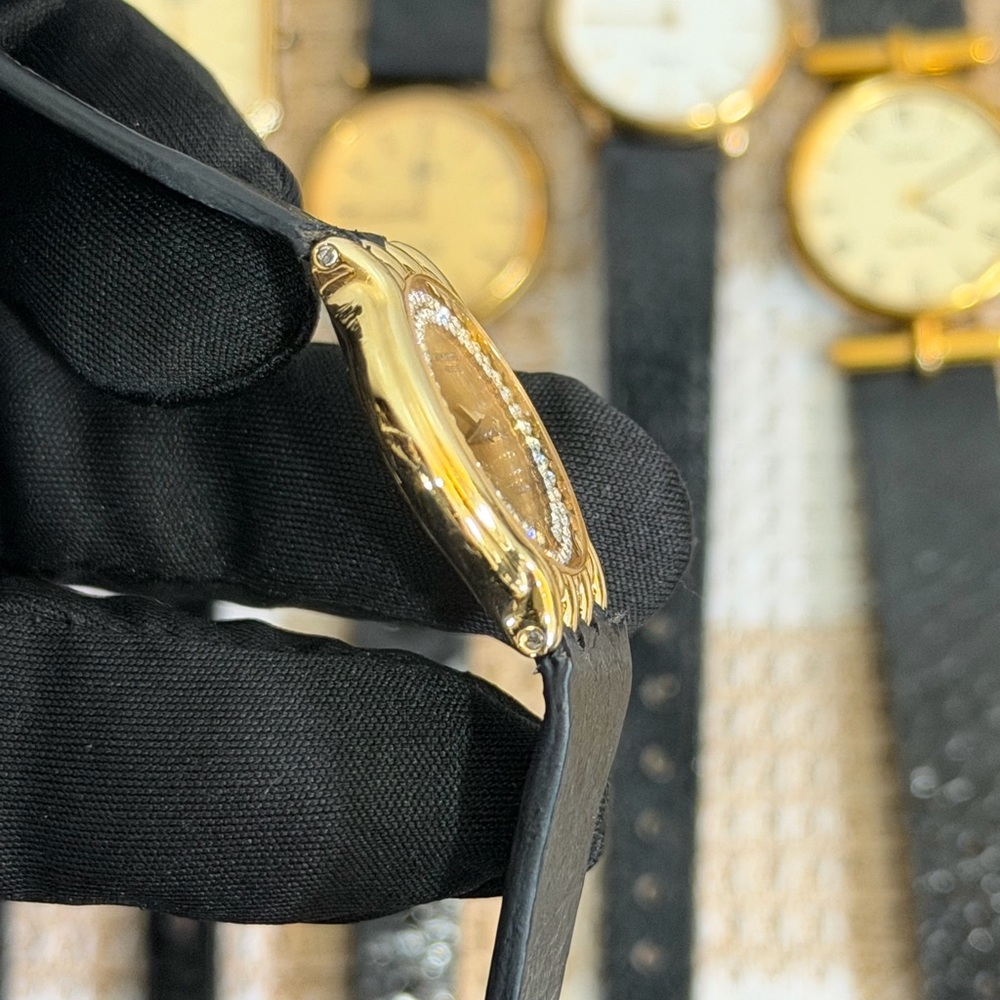 Vintage 1990s Raymond Weil Fidelio Women’s Watch - Crystal Set Halo Dial - Picture 2 of 9